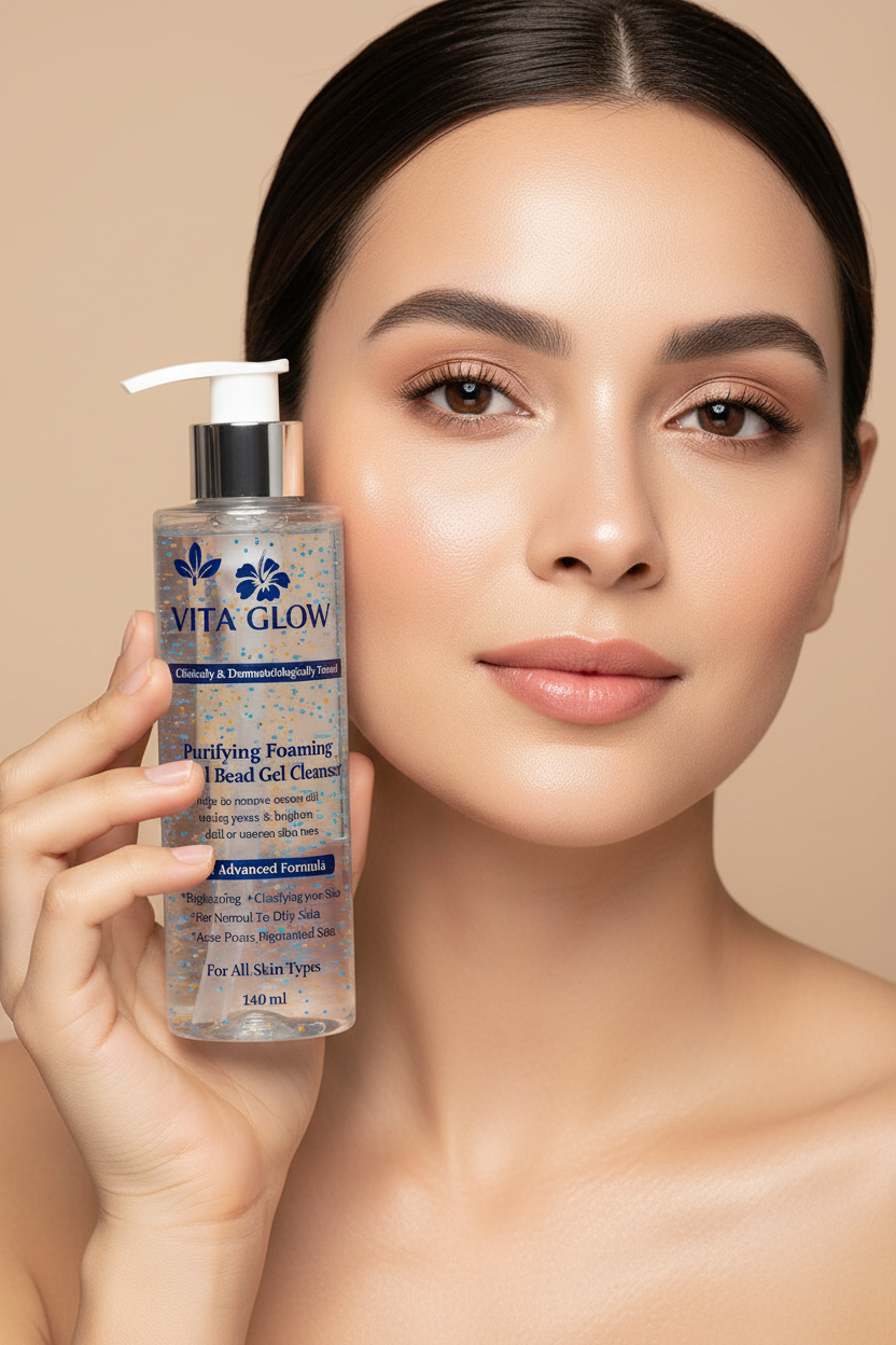 Vita-Glow Facewash  |  Brightening Gel Cleanser